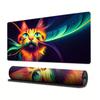 Nova tecnologia gato borracha antiderrapante personalizado base de mesa mousepad mousepad gamer extragrande resistente a manchas atacado transferência térmica
