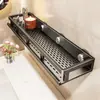 Estante de almacenamiento de pared para baño, estante de pared multifuncional para lavabo, estante de baño autoadhesivo sin taladro