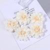 Flor Artificial 7cm Cabeza de Flor de Peonía Flor Falsa Decoración Escena Arreglo Flor de Boda Flor Artificial Gama Alta Realista