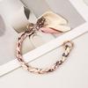 Cadena para bolso, cadena decorativa, bolso de mano para mujer con accesorios, bolso de compra individual, correa para el hombro, bufanda de seda tejida, bolso de repuesto para colgar debajo del brazo.