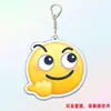 Llavero Colgante para Bolso con Pegatina Emoji Xiaohongshu Acrílico Sonrisa Creativa Moderno Lindo Divertido Adorno Colgante