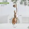 Colgante Decoración Árbol de Navidad Palo Trepador Muñeco Ardilla Artificial de Espuma Adornos de Dibujos Animados de Escritorio Navideño Diseño de Escena