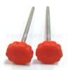Fabricante de Dongguan 30Mm-M6M8 Mango de Plástico Corrugado Flor de Ciruelo Mango de Sujeción Ajustable