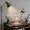 Suporte para Velas de Vidro Transparente Colorido com Listras Verticais Multiuso para Uso Doméstico, Copo para Velas de Jantar de Aromaterapia, Recipiente Criativo para Velas