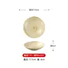 Juego de Vajilla de Melamina de Alta Gama Imitación Porcelana Restaurante de Hot Pot y Barbacoa Estilo Japonés Crema Plato para Tripas Plato para Aceite Tazón de Arroz Comercial