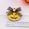 Halloween hecho a mano diy accesorios para el cabello calabaza murciélago horquilla para niños material horneado complemento semiacabado accesorios para tocado