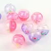 Atacado de fábrica brinquedo de gato bola colorida bola oca com guizo de gato brinquedo sonoro bola de guizo auto oi brinquedo para pet