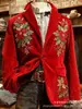 Sitio independiente transfronterizo Amazon TEME blazer de pana para hombre de manga larga con doble bolsillo