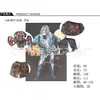 Disfraz de Hombre Lobo Zombi Muerte Personaje de Terror para Fiesta de Disfraces de Halloween para Adultos
