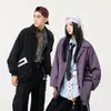 Chaqueta Estilo Pareja Nueva Otoño Cuello Alto Simple Casual Chaqueta de Béisbol Estilo Japonés Chaqueta de Negocios para Hombres