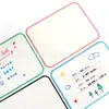 Pizarra Pequeña Youyuebao Doble Cara para Niños Tablero de Escritura para el Hogar Infantil Borrable Tablero Vertical de Dibujo Tablero de Notas para Oficina y Enseñanza
