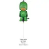 Venta al por mayor del fabricante Serie de Globos de Película de Aluminio de Dibujos Animados Lindos Bola de Remolque Varios Juguetes de Puesto Decoración de Fiesta Niños