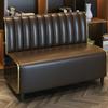 Conjunto de Mesa e Cadeiras Estilo Industrial Retrô para Restaurante de Hot Pot, Chá com Leite, Café, Restaurante Ocidental, Uso Comercial