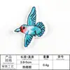Bordado Lixin bordado por computadora accesorios para ropa accesorios de insignia DIY combinación de pájaro rosa etiqueta de tela parche pegatinas