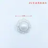 Nueva Venta Caliente Estilo Pequeño Hebilla Decorativa de Gama Alta Retro Accesorios para Botones de Abrigo Suéter Hebilla de Perla y Diamante Accesorios DIY