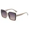 Nuevas Gafas de Sol con Lente Degradada, Populares en Europa y América, Montura Grande, Estilo Urbano de Moda para Hombres y Mujeres, Gafas de Sol con Protección UV