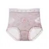 Ropa Interior Femenina Ligera y Transpirable, Entrepierna de Algodón Puro Antibacteriano, Cintura Alta Control de Abdomen, Levanta Glúteos, Tallas Grandes Sin Costuras Sexy Encaje Pantalones de Protección Abdominal