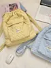 511243 Mochila Acolchada de Cuadros Otoño e Invierno Mochila Casual para Estudiante y Viajero Mochila con Cordón para Mujer