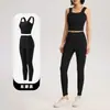 Conjunto Deportivo de Verano para Mujer Pantalones de Yoga de Cintura Alta Conjunto de Ropa para Correr y Fitness Ropa de Pilates Moldeadora Conjunto de Mujer