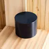 Adornos Simples de Cristal Negro con Base Trapezoidal DIY Cualquier Tamaño Bandeja de Base de Exhibición de Vidrio de Cristal Negro