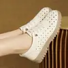 Zapatos Casuales Planos para Mamá Slip-ons Cómodos Zapatos de Viaje Zapatos de Cuero Genuino para Mujeres de Mediana Edad Versátiles Zapatos Perezosos Venta al por Mayor Transfronteriza Dropshipping