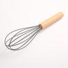 Batedor de Ovos Manual de Silicone com Cabo de PP para Cozinha Doméstica, Batedor de Creme de Leite e Massa para Bolo, Ferramenta de Confeitaria