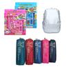 Traje de regalo de papelería para escuela primaria-bolígrafos de acuarela-estuche-cubierta para la lluvia-bolsa tutorial-(pedido único no enviado)