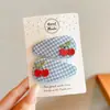 Pinza para el pelo de pez de dibujos animados para niñas, Pasador de alta gama, Pinza lateral colorida dulce y linda para bebés, Accesorio para el pelo