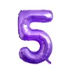 Globo Digital de Papel de Aluminio de 40 pulgadas Forma de Set de Cumpleaños Suministros de Decoración para Fiestas Globos con Números de Cumpleaños Venta al por Mayor