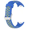 Adequado para Xiaomi Mi Band 9 10 11 Pulseira de Silicone Bicolor Mi Band8Nfc Versão Conector de Metal Pulseira Esportiva