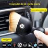 Escova de limpeza interior do carro, saída de ar, limpeza de lacuna de pelo macio, ferramenta de limpeza de poeira do carro, escova de carro, espanador, espanador