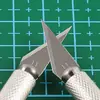Juego de Cuchillos para Grabar, Cuchillo Artesanal para Grabar, Cuchillo para Aficiones, Navaja de Bolsillo con Varilla de Metal, Cuchillo para Tallar Modelos de Corte de Papel para Sellos de Goma