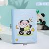Chengpin linda serie de pandas A7 libreta de bolsillo para grabar linda libreta pequeña de mano nota bloc de notas 4
