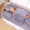 Juego de Toallas, Toallas de Cabeza, Faldas de Baño, Toallas de Cama, Toallas de Baño 300g, Logo Impreso, Venta al por Mayor, Cama de Masaje, Belleza, No Suelta Pelusa