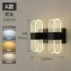 Luz Lineal Guía de Luz Barra LED Mariposa Estancia en Casa Lujo Ligero Creativo Sala de Estar Dormitorio Mesita de Noche Hotel Internet Rojo Lámpara de Pared de Pared