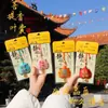 Saquito de Hoja de Bodhi para el Año del Caballo, Amuleto de Templo y Sitio Turístico, Bolsita de Oración para la Salud y la Seguridad, Saquito de Incienso, Colgante de Regalo Navideño