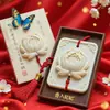 Colgante Difusor de Piedra para Aromaterapia con Yeso Hojas Aromáticas Regalo Aromaterapia para Armario Fragancia Colgante Aromaterapia Caja de Regalo para el Hogar