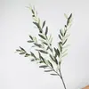 Ramos de Oliveira Nórdicos Artificiais com Frutos, Ramos Falsos em Estoque, Folhas de Oliveira Artificiais Decorativas, Folhas para Arranjos Florais Decorativos por Atacado