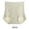 Tanga de Encaje para Mujer de Cintura Alta Control de Abdomen Levanta Glúteos Algodón Puro en la Entrepierna Transpirable Antibacteriano Sin Costuras Talla Grande Estilo Seda de Hielo