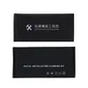 Kit de Herramientas para Película de Teléfono Móvil Herramienta de Aplicación de Película Templada Bolsa de Alcohol Gamuza Kit de Herramientas Auxiliares para Película de Ante