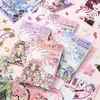 Serie Archivos de la Punta del Dedo Xinmo Pegatinas de Uñas Artísticas para Niñas 6+12 Pegatinas de Uñas Artísticas de Maquillaje para Niñas Materiales Hechos a Mano para Niños