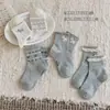 Calcetines de Algodón para Niños de Primavera y Verano con Dibujos Animados, Calcetines de Bebé con Estampado Fair Isle de Princesa Modernos, Calcetines de Media Caña para Niños