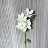 Boda Artificial 5 Cabezas Magnolia Flor Artificial Nueva Chinoiserie Flor de Boda Pequeña Lirio Magnolia Flor Decoración del Hogar Flor Artificial