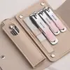 Cortauñas de Acero Inoxidable al por Mayor Tijeras para Uñas Domésticas Herramientas de Manicura con Set Limpiador de Oídos Set de Cortauñas Degradado