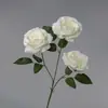 Rosa Flor Artificial Flor de Seda Flor Artificial de Interior Buquê de Rosas Flor de Mesa Decoração Sala de Estar Flor Decorativa Decoração