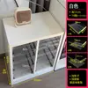 Conjunto de Mesa e Cadeira para Manicure Cadeira de Manicure Mesa de Manicure Estação de Manicure Simples Dupla Estilo Japonês Armário de Armazenamento para Manicure Armário de Exposição