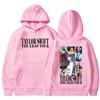 2025 Nuevo Otoño e Invierno Exportación Estilo Americano Taylor Unisex Personaje Graffiti Letra Sudadera con Capucha