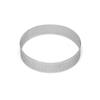 Anillo de queso de acero inoxidable 304, anillo de mousse, anillo de torre para hornear con agujero, molde para galletas, molde para queso, dispositivo para hornear