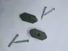 Fijaciones para Suelo Exterior de Plástico Fijaciones para Suelo de Madera Anticorrosión Clips para Suelo de Madera y Plástico Fijaciones para Suelo de Madera y Plástico