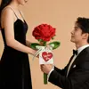 Regalo del Día de San Valentín, Ramo Gigante de Flores de Rosa, Ramo Hecho a Mano para Novia, Amante, Flor de Rosa, Regalo Creativo para el Día de San Valentín